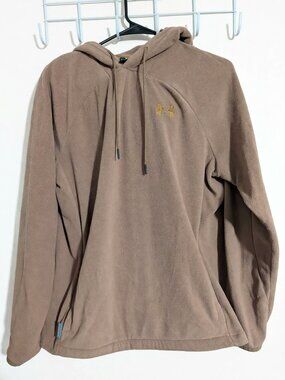 Under Armour Women's Tan Polartec Fleece Hoodie Size S